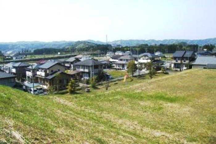 大多喜町の町営分譲地の景観