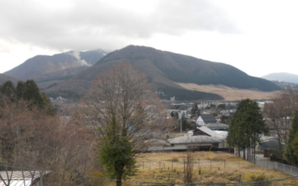 箱根仙石原別荘地の景観