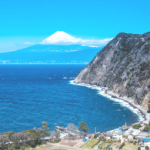 西伊豆からの富士山眺望